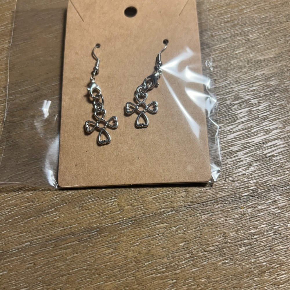 Elegant Silver Dangle Earrings